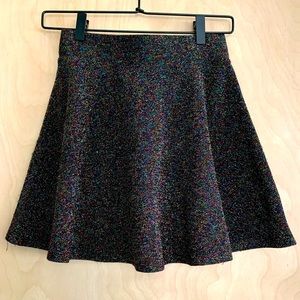 Sparkly mini skirt